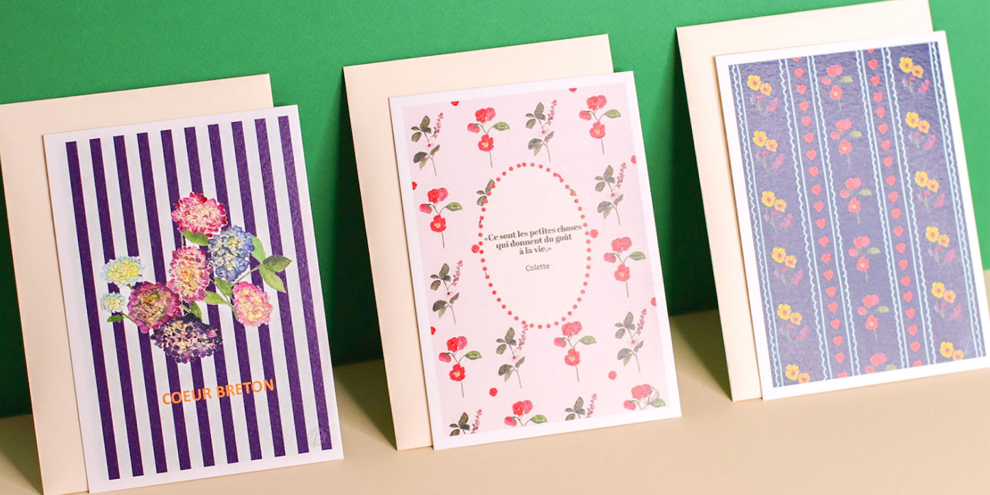 Carte postale A6 – Coeur breton