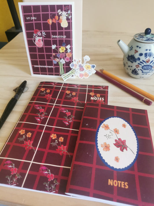 Pack Cadeau Maîtresse/ Maître– Motif Cottage