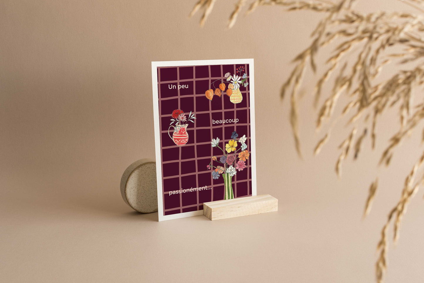 Carte postale A6 – À la Folie