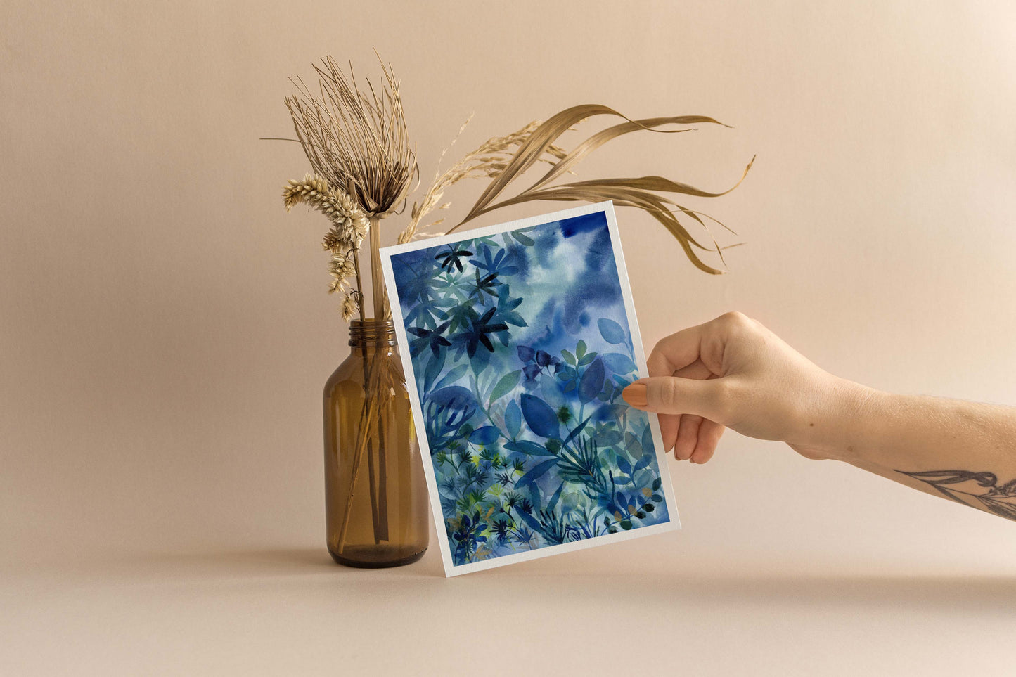 Tirage d'art numéroté "Jardin d'hiver"