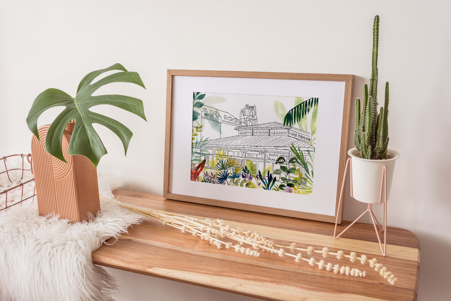 Tirage d'art numéroté " Place des Lices"