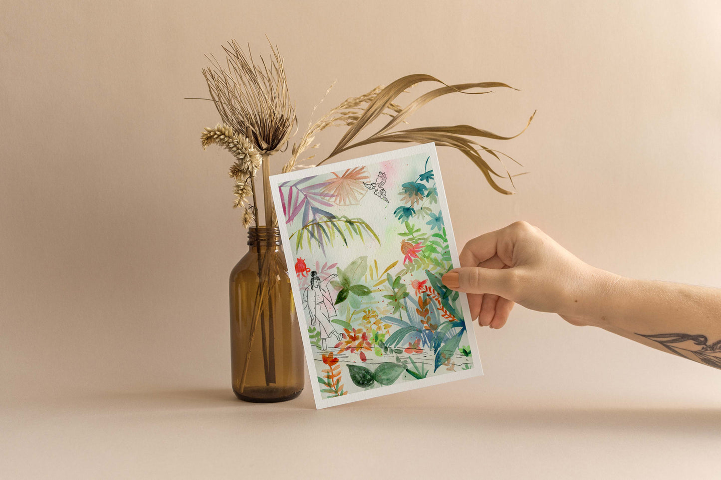 Tirage d'art numéroté "Là où le calme se pose"