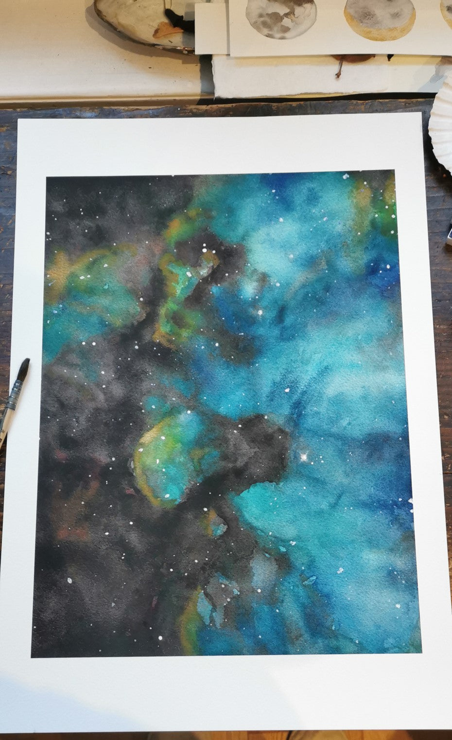 Tirage d'art "Lagon astral "