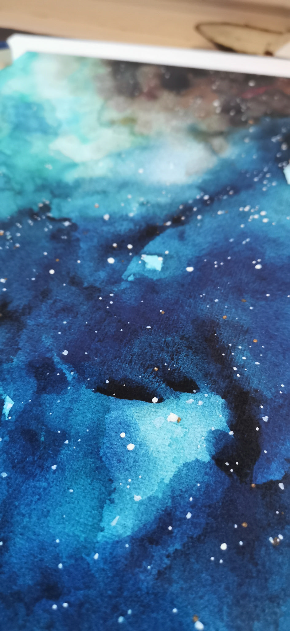 Tirage d'art " Bleus célestes "