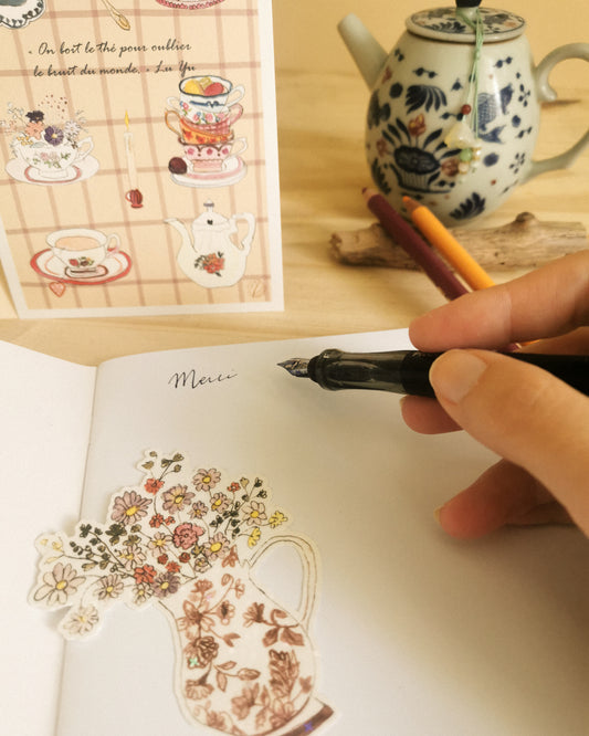 Pack Cadeau Maîtresse/ Maître– Motif Tea Time