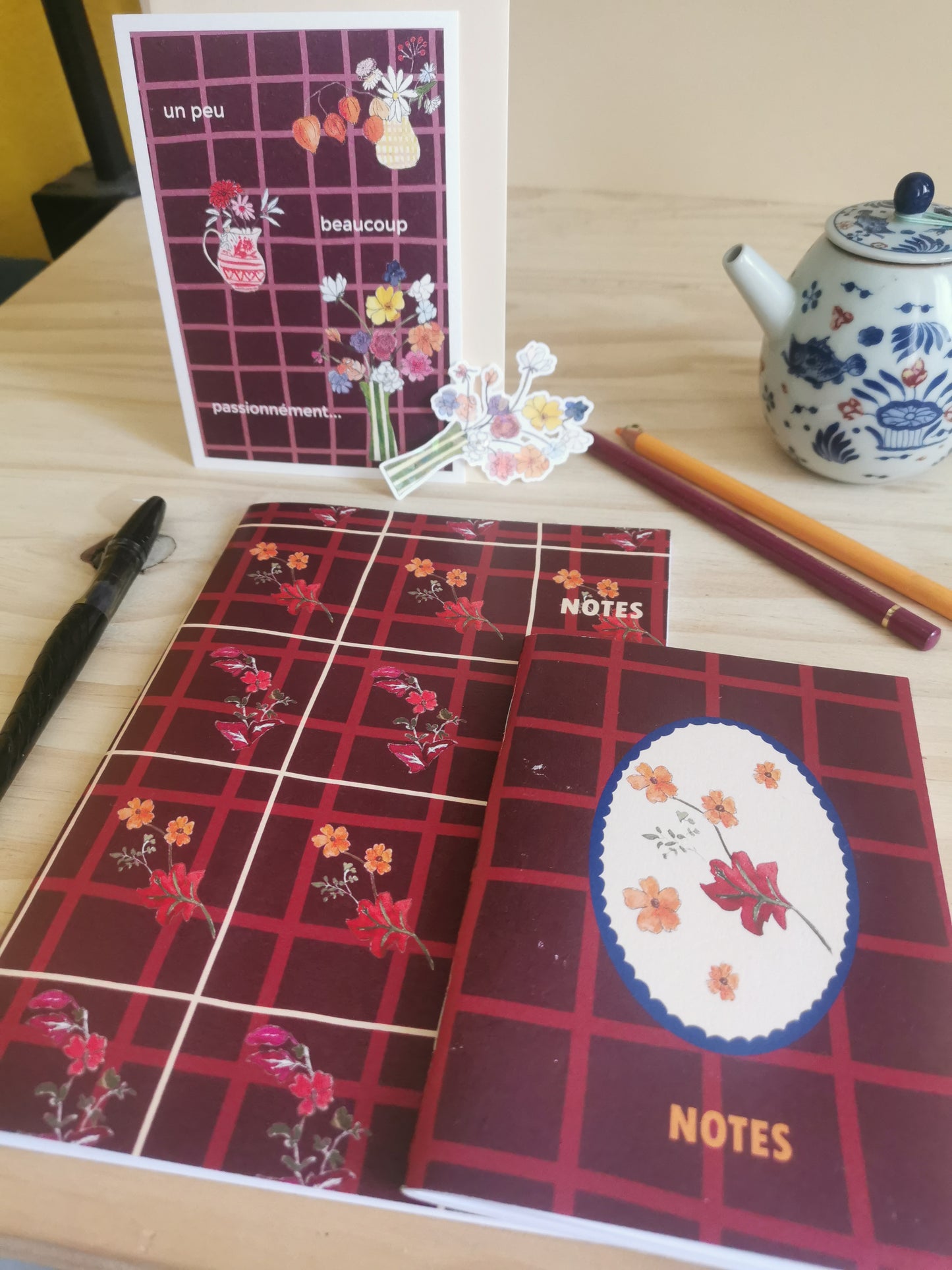 Pack Cadeau Maîtresse/ Maître– Motif Cottage