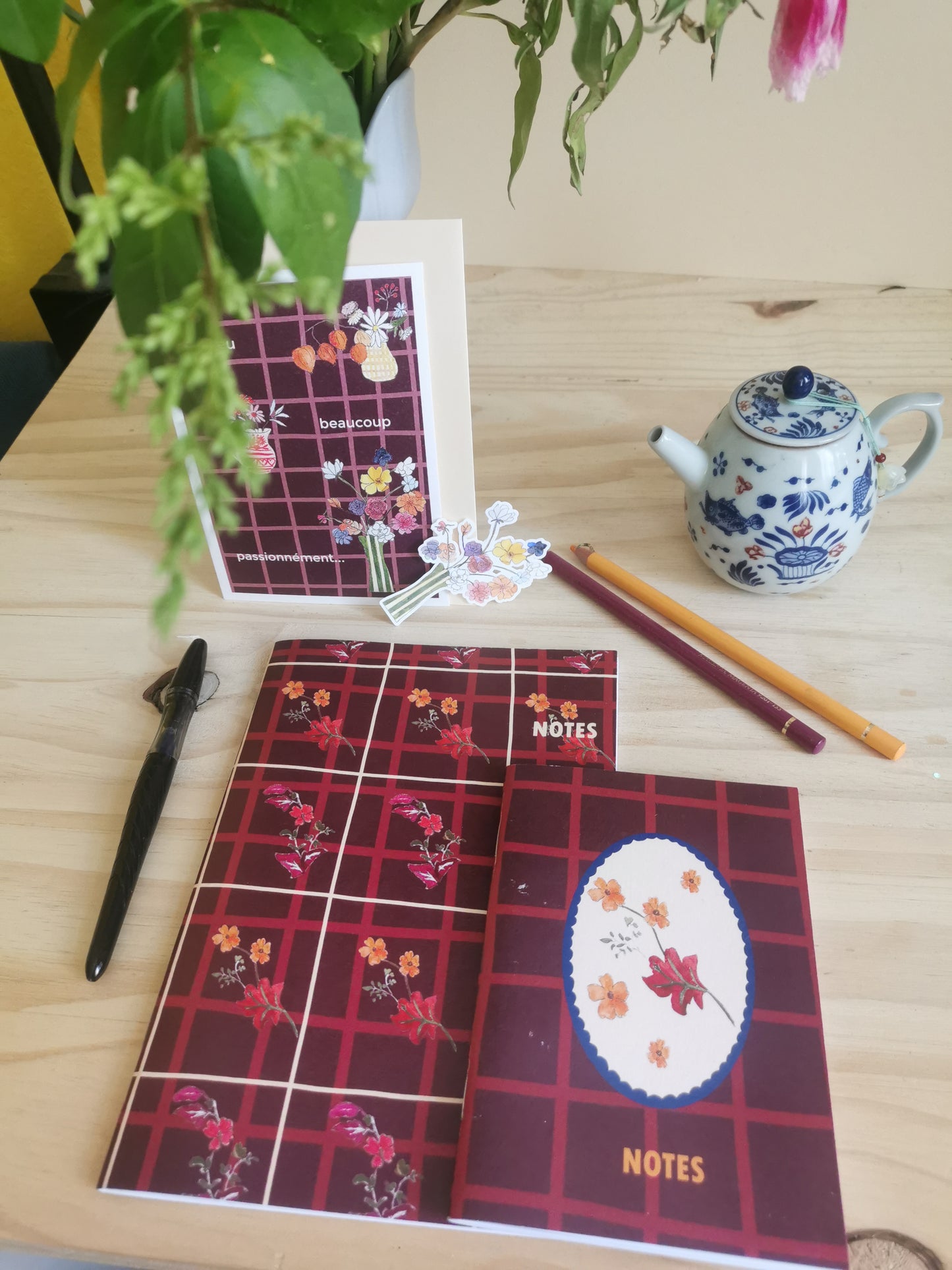 Pack Cadeau Maîtresse/ Maître– Motif Cottage
