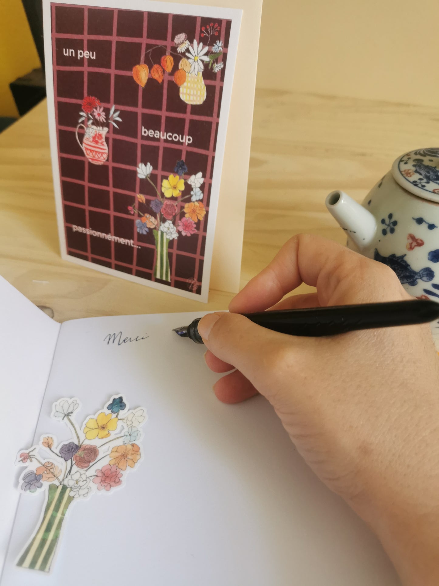 Pack Cadeau Maîtresse/ Maître– Motif Cottage