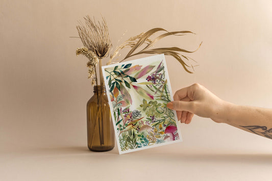 Tirage d'art numéroté "Jardin d'automne"