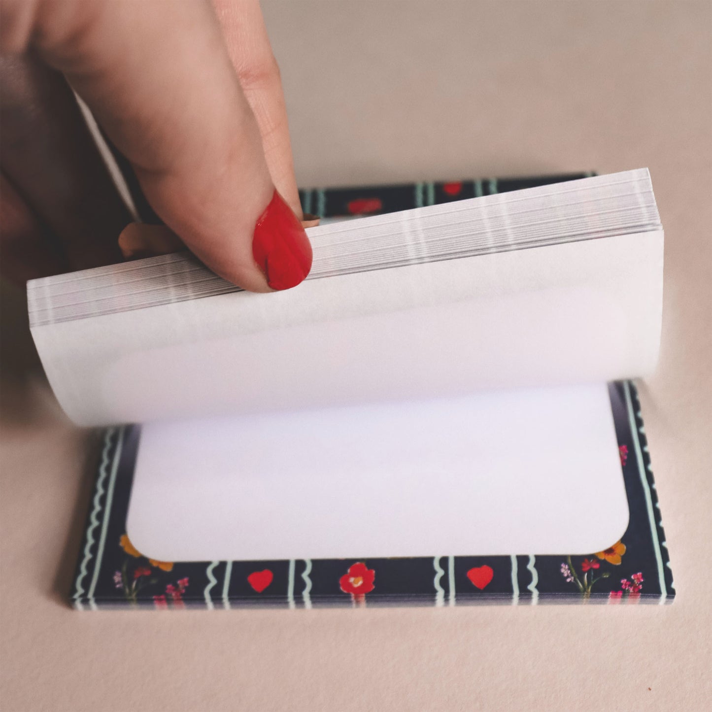 Bloc note “Moments au Cottage” – 9×9 cm