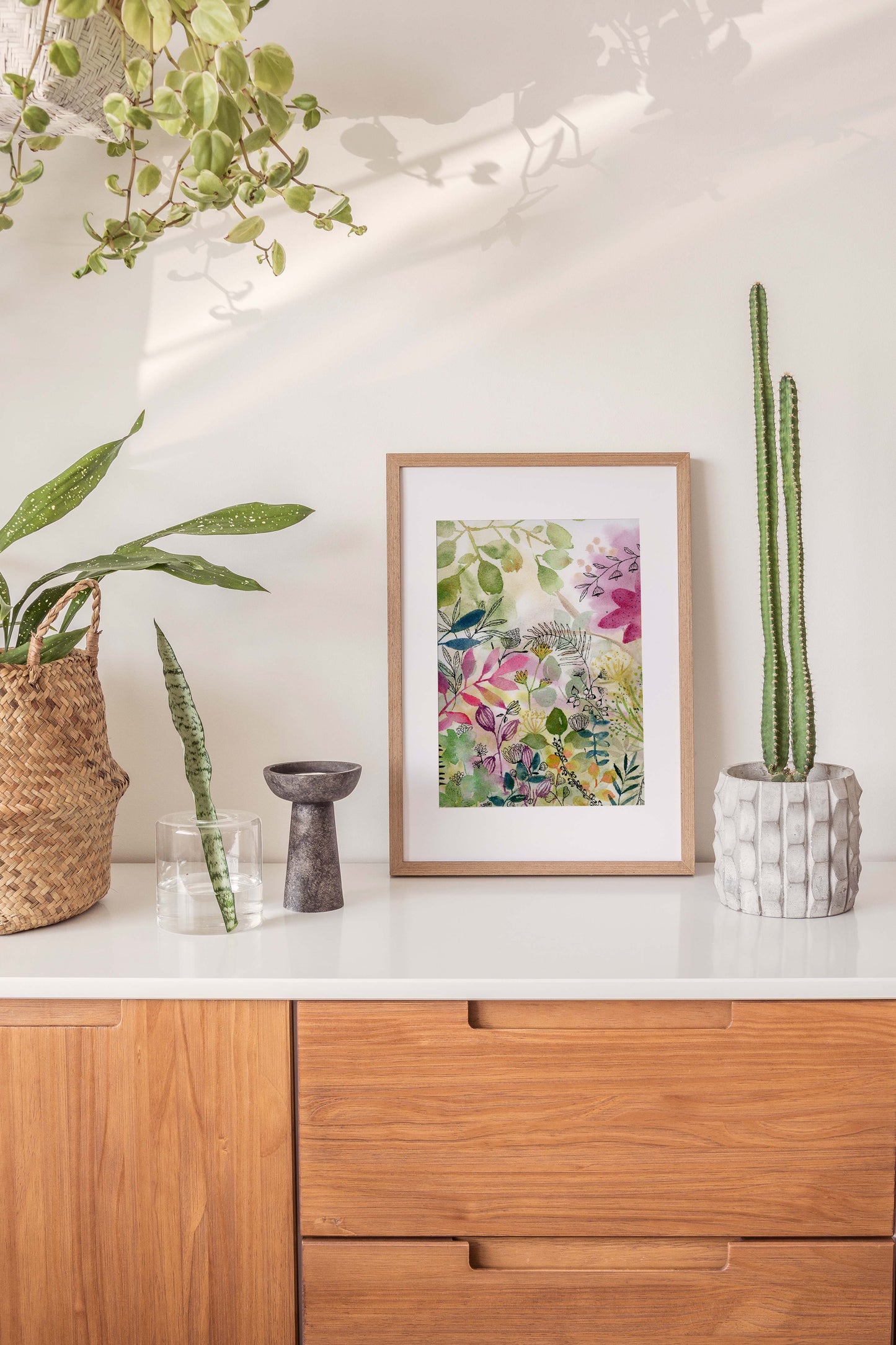 Tirage d'art numéroté "Jardin du printemps"