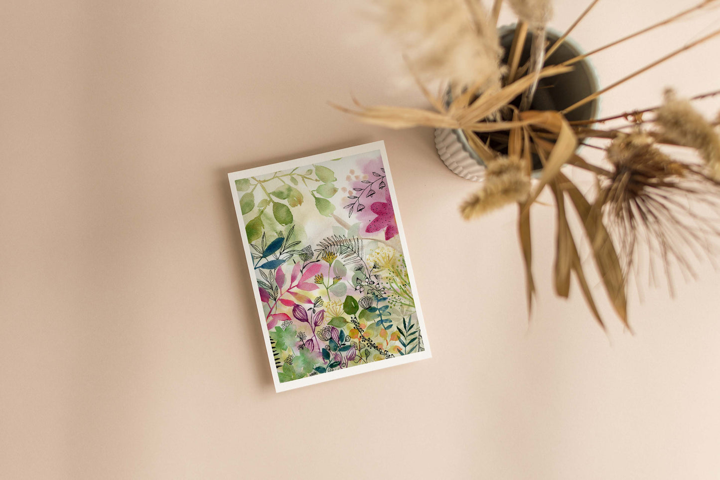 Tirage d'art numéroté "Jardin du printemps"