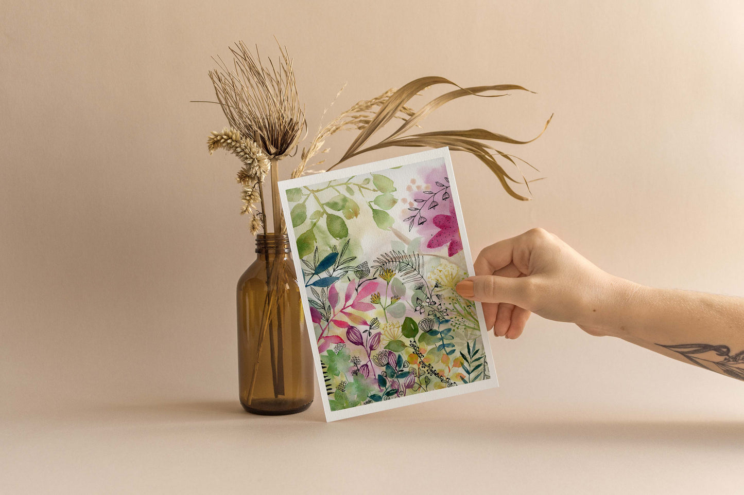 Tirage d'art numéroté "Jardin du printemps"