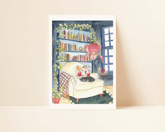 Tirage d'art numéroté " Chez soi"