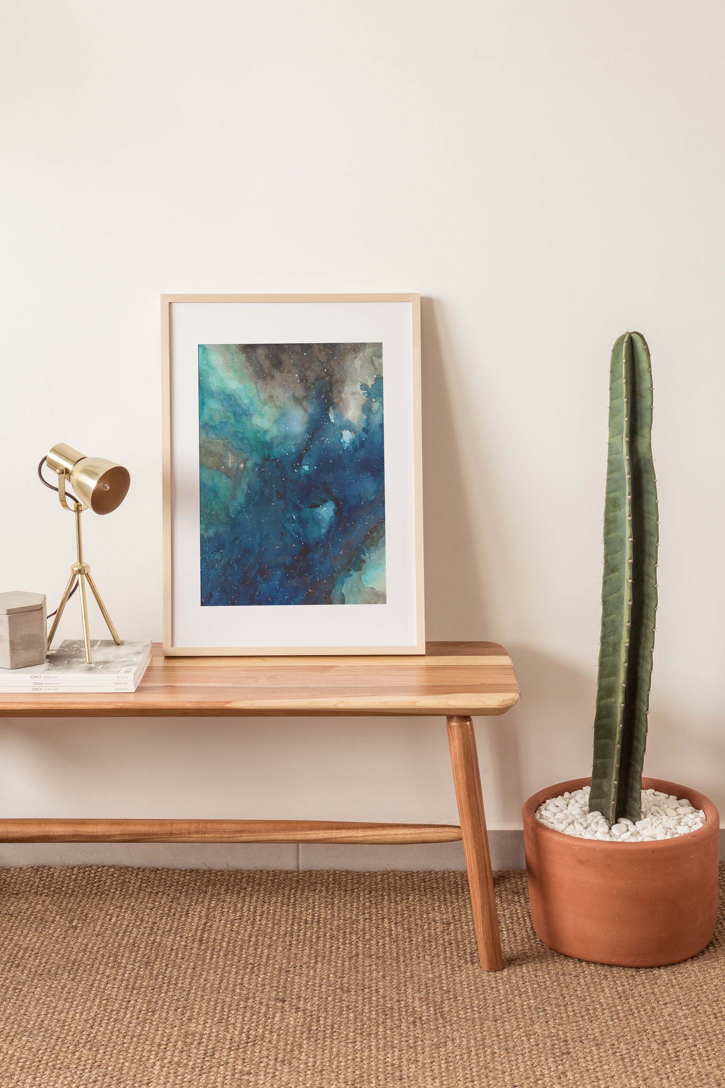 Tirage d'art " Bleus célestes "