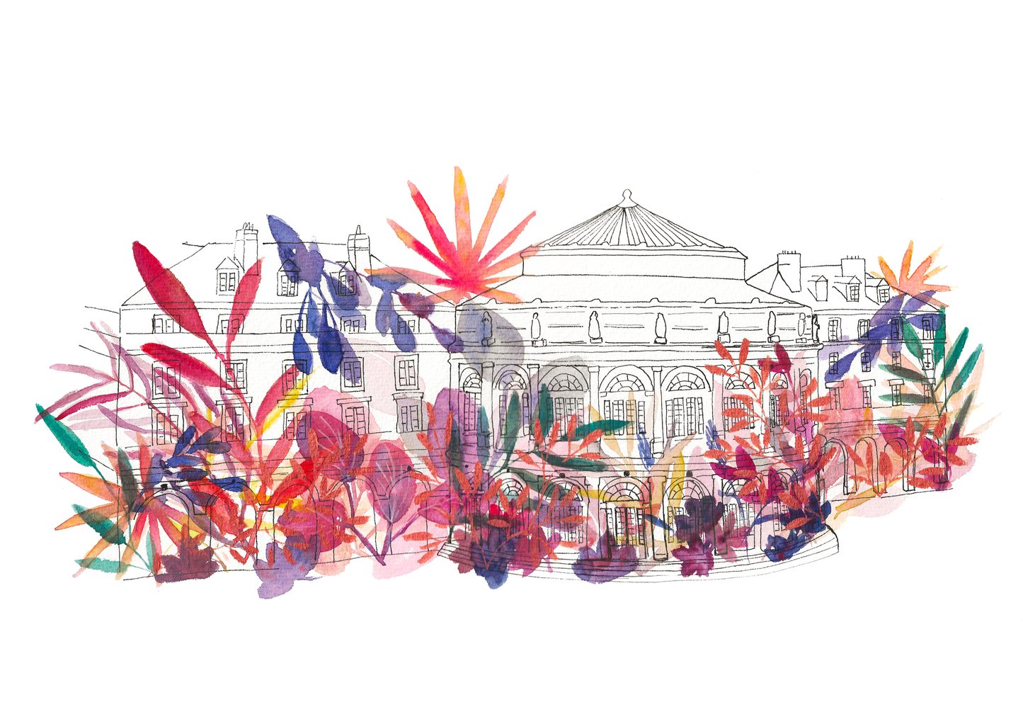 Tirage d'art numéroté "Opéra"