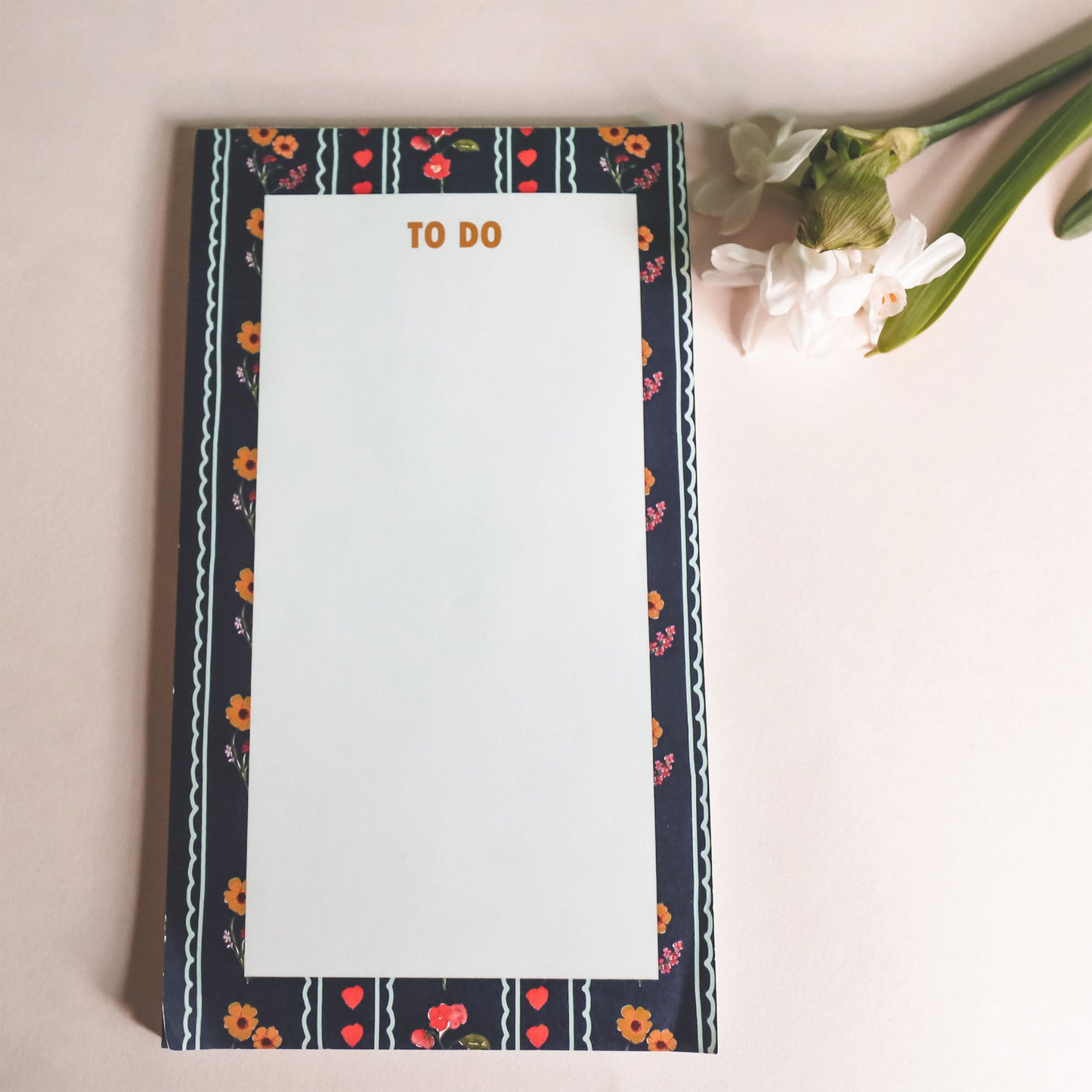 Bloc note To-Do “Moments au Cottage” – 10×18 cm