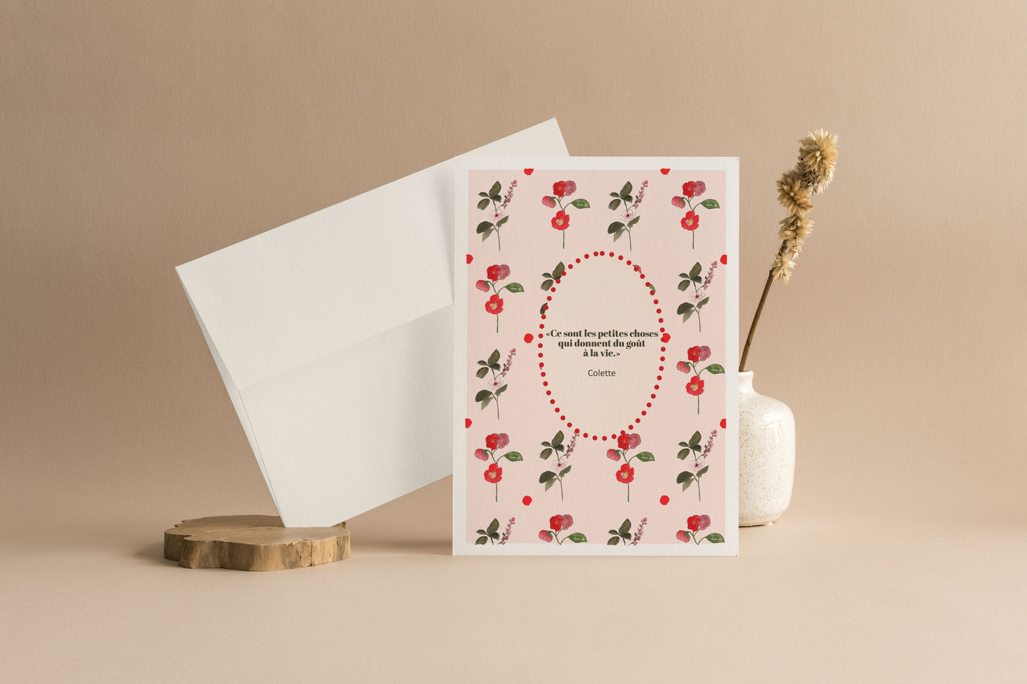 Carte postale A6 – Les Petits Bonheurs