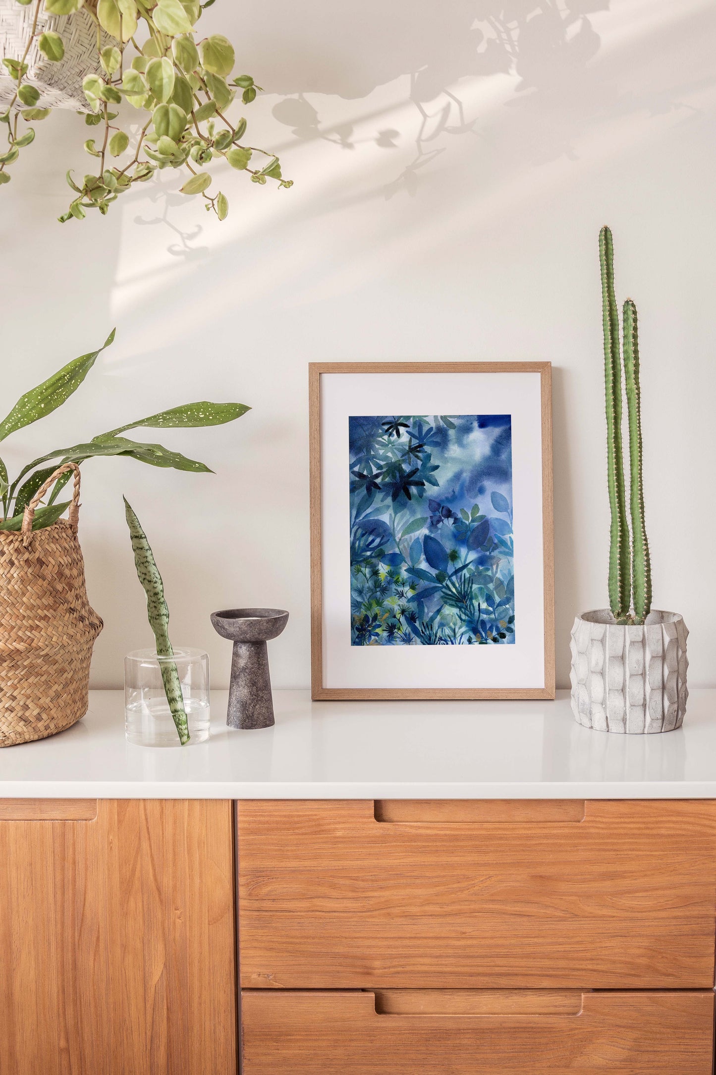 Tirage d'art numéroté "Jardin d'hiver"