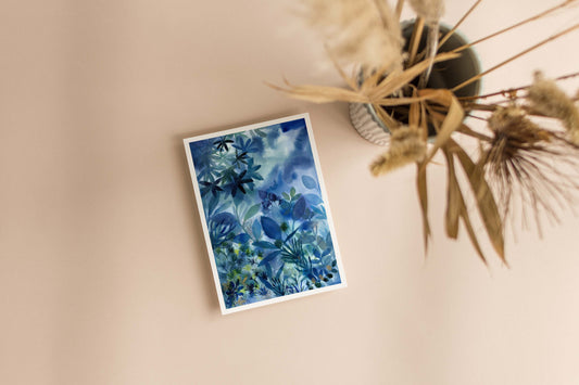 Tirage d'art numéroté "Jardin d'hiver"