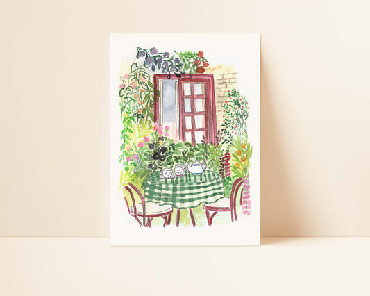 Tirage d'art numéroté " Les heures lentes"