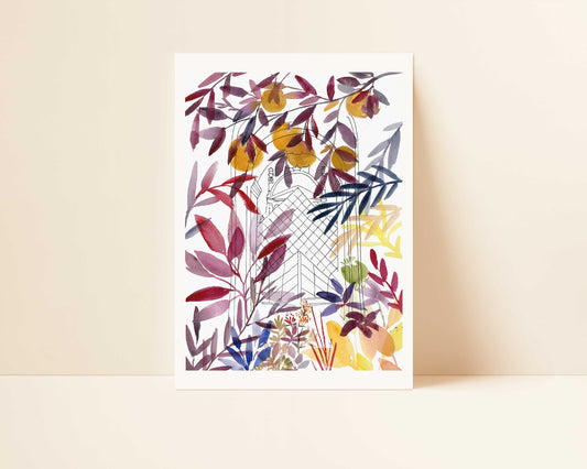 Tirage d'art numéroté " Pyramide"