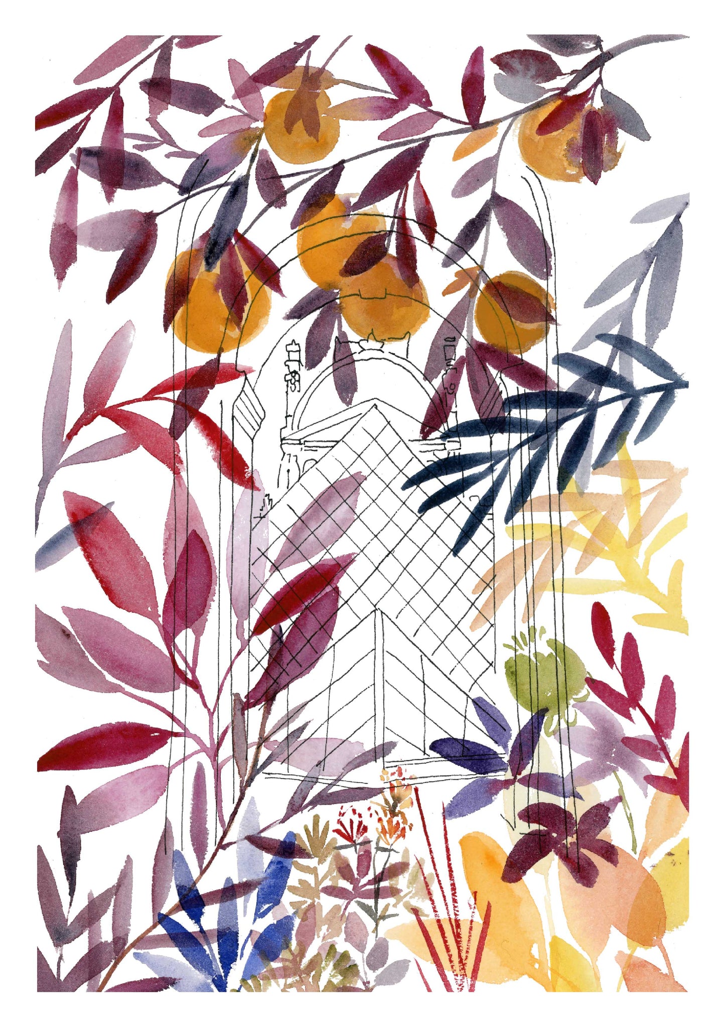 Tirage d'art numéroté " Pyramide"