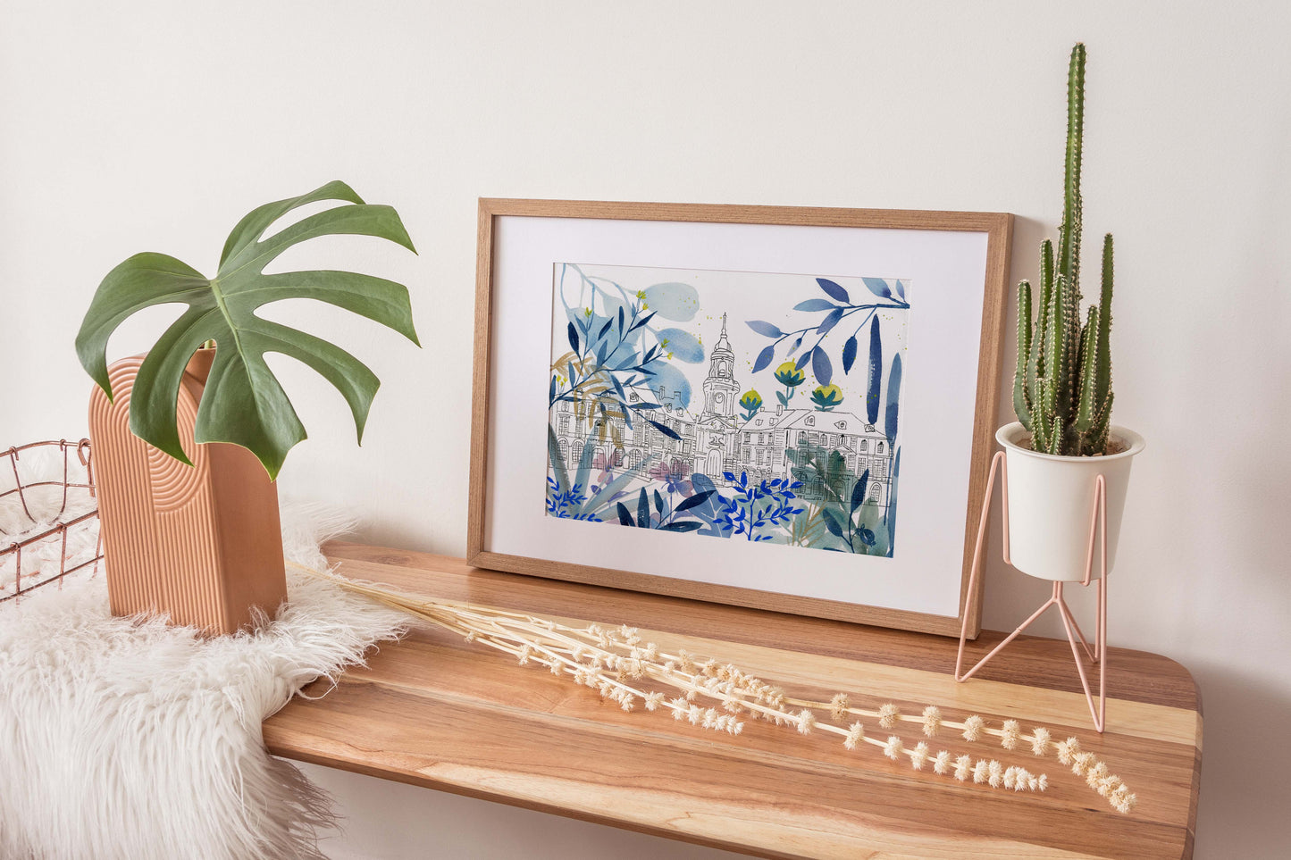 Tirage d'art numéroté " Mairie de Rennes "