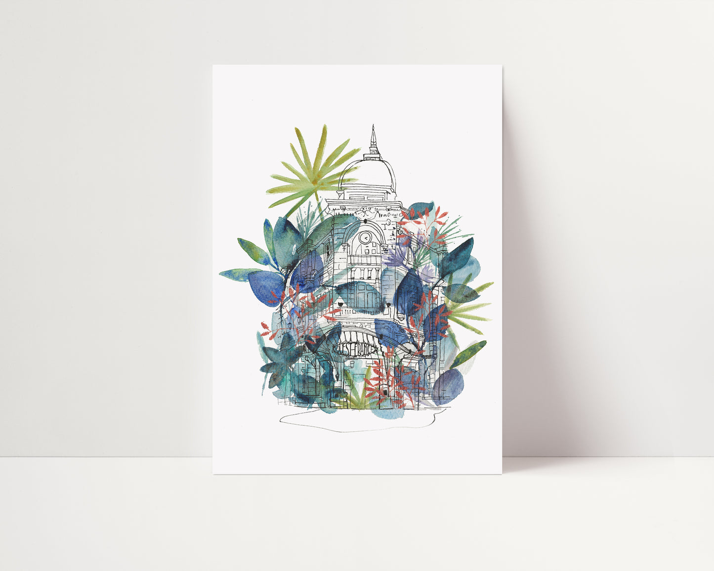 Tirage d'art numéroté "Les imprimeries Ouest-France"