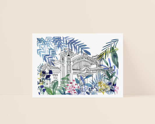 Tirage d'art numéroté " Piscine Saint-Georges"