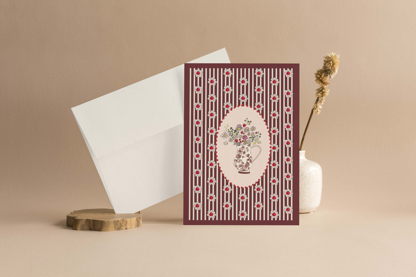 Carte postale A6 – Rêverie au Salon