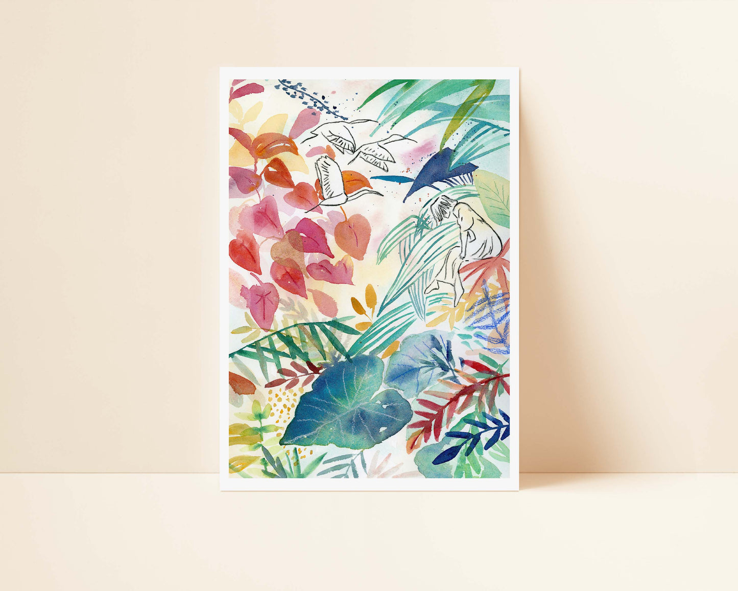 Tirage d'art numéroté "Le murmure des feuilles"