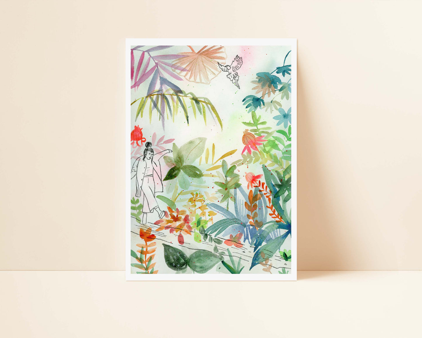 Tirage d'art numéroté "Là où le calme se pose"