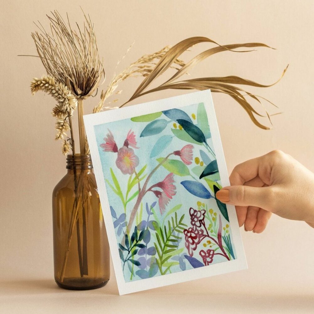 ATELIER AQUARELLE « BULLE VEGETALE »